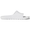 Adidas Cloudfoam Comfortable Rubber Sole Non-Slip Slide Sandals Unisex Footwear White Black CG3538