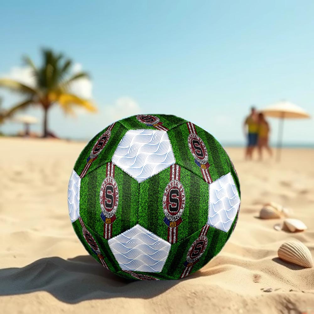 1pc AC Sparta Praha Football Soccer Ball Size 5 Indoor Soccer Ball Fashion Colorful Backyard Game -Great For Sports Fans Gift