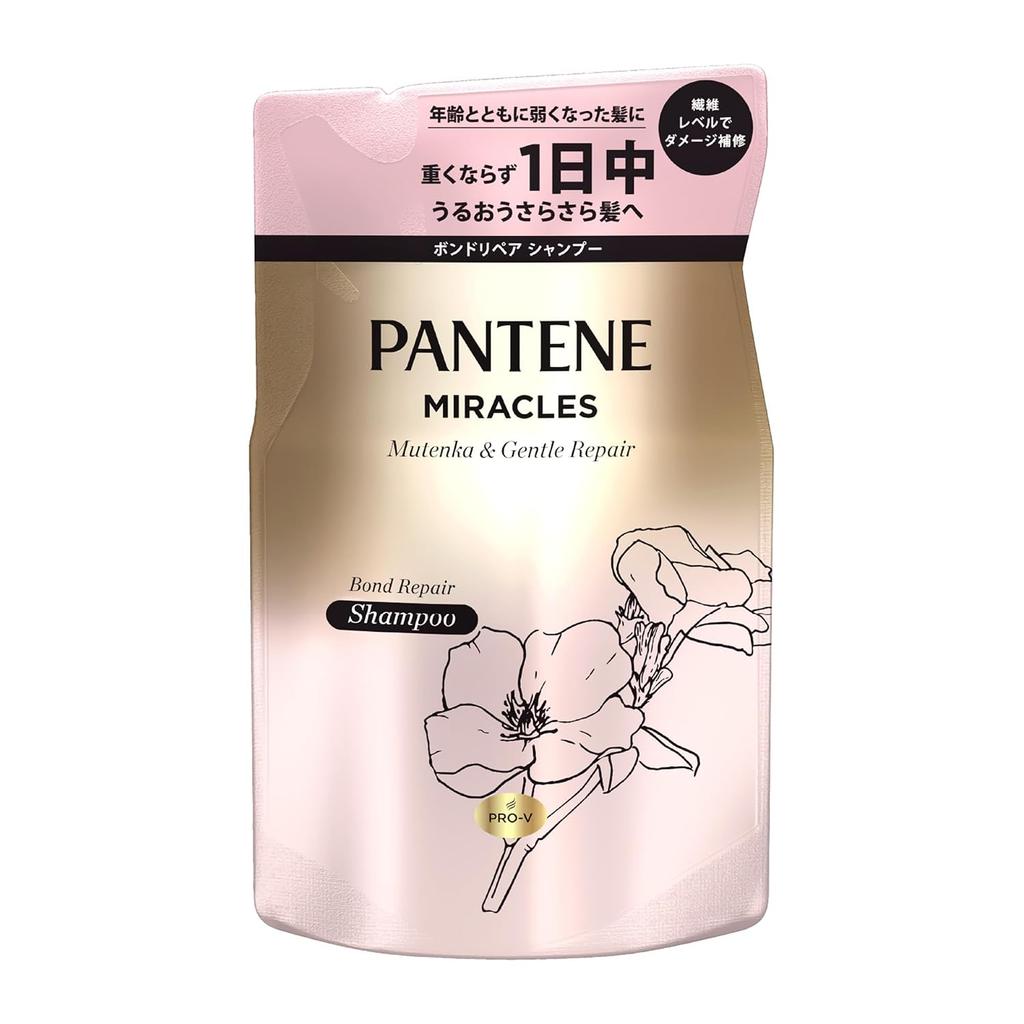 Pantene Miracles Silky Repair Sulfate-Free Damage Shampoo Refill 350g