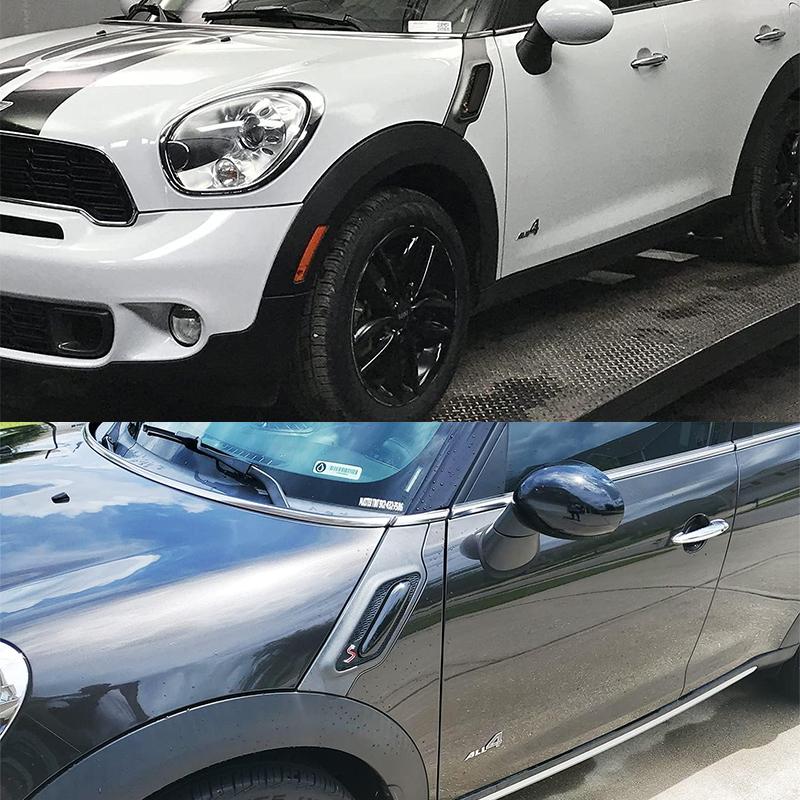 LED-Blinkergehäuse Ersatzteile für Mini Cooper R60 R61 Countryman Paceman Vordere Seitenmarkierungsleuchten, Ohne Birne/Fassung