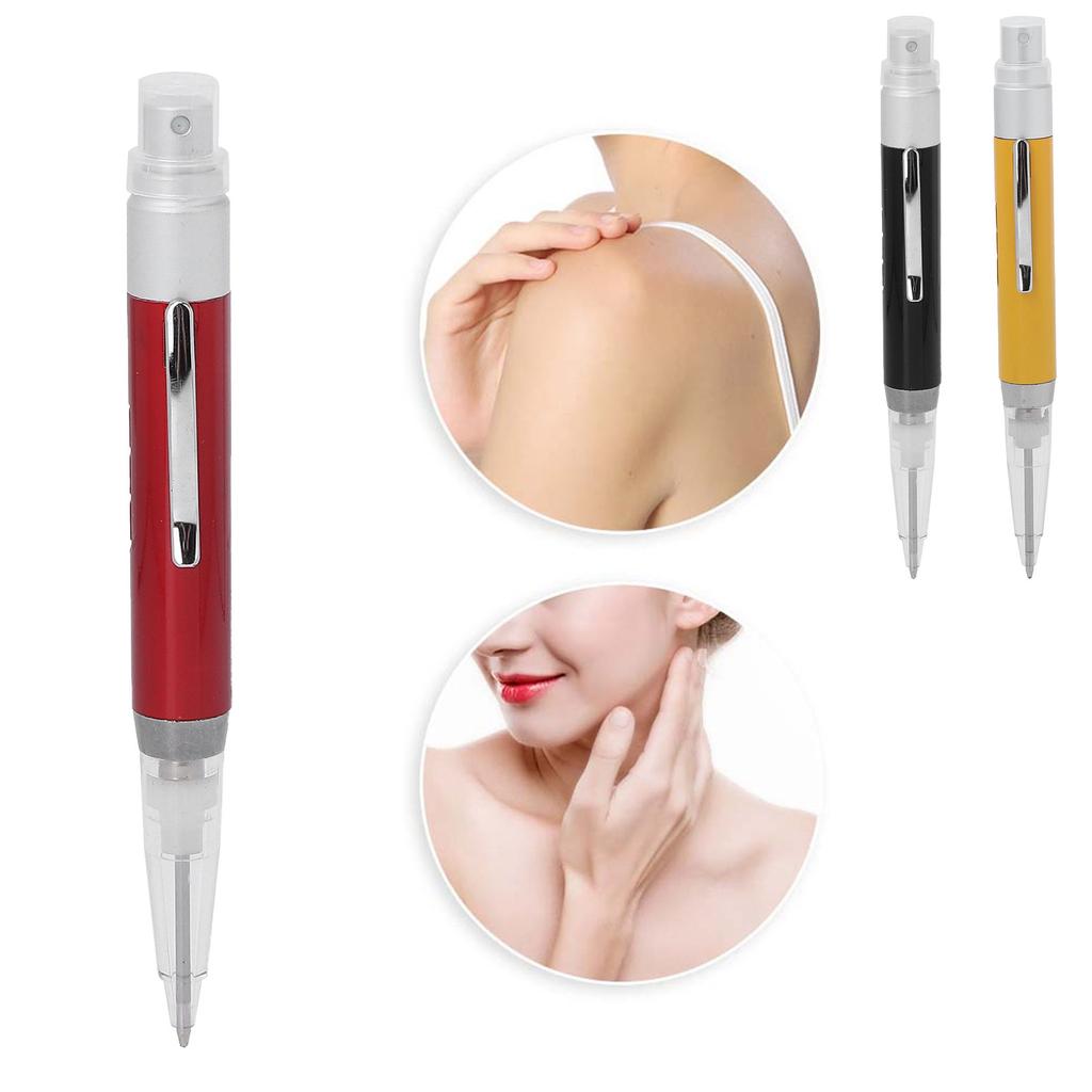 Portable Pen Perfume Spray Bottle 2‑in‑1 Ballpoint Pen Empty Perfume Atomizer 2ml