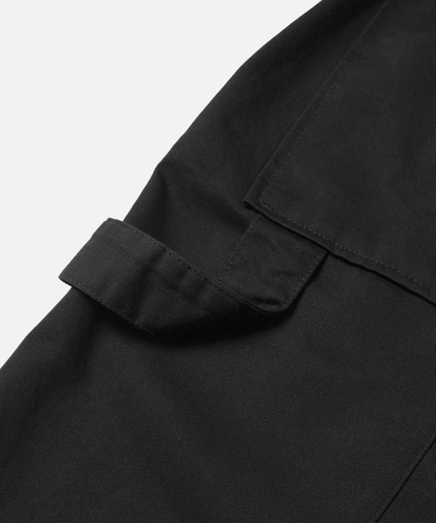 FRIZMWORKS Chino Belted Work Bermuda Shorts _ Black
