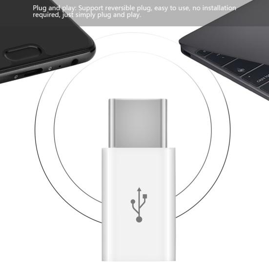 Micro USB Female To Type-C Male OTG Adapter Phone Charge Data Transfer Converter