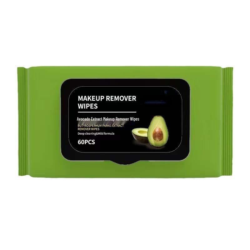 

Салфетки для снятия макияжа с авокадо для глубокого очищения