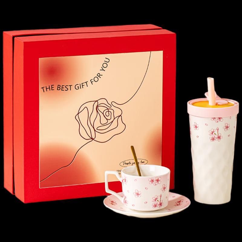 Ceramic Coffee Mug Gift Set