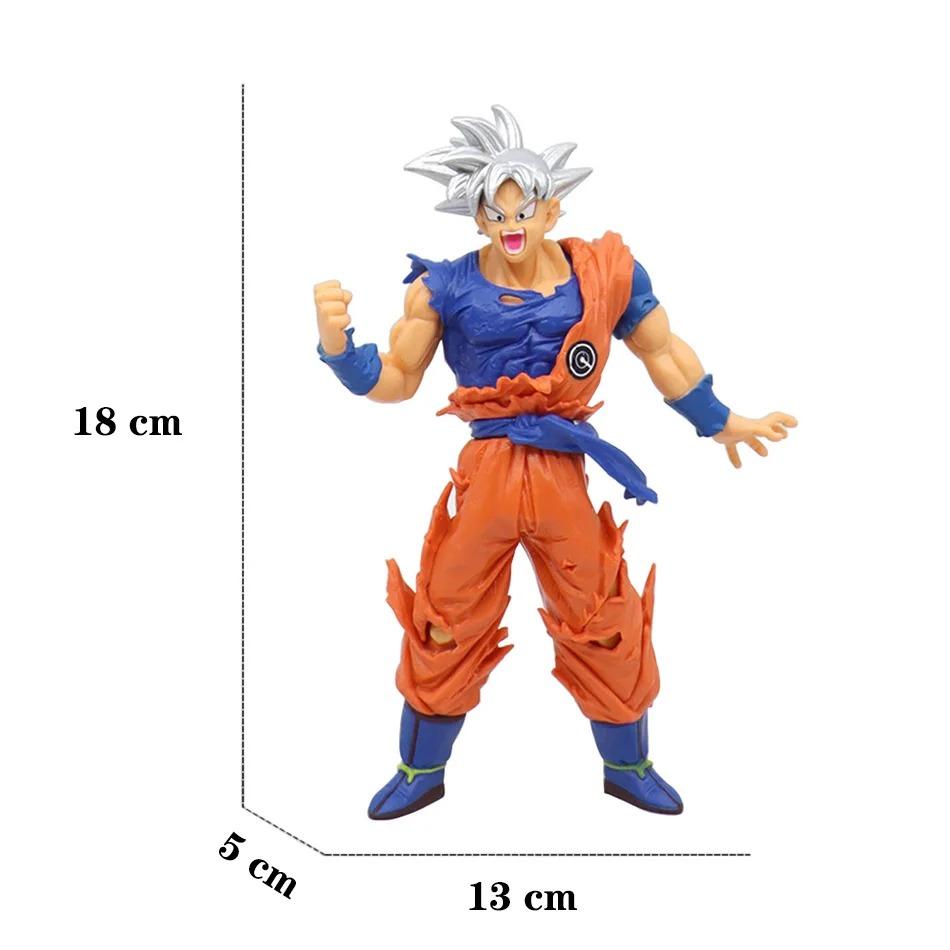 Dragon Ball Z Super Saiyan Anime Figurine Model GK Rose Goku Action Figure DBZ Gohan Figures Vegeta Statue Collection Toy Figma