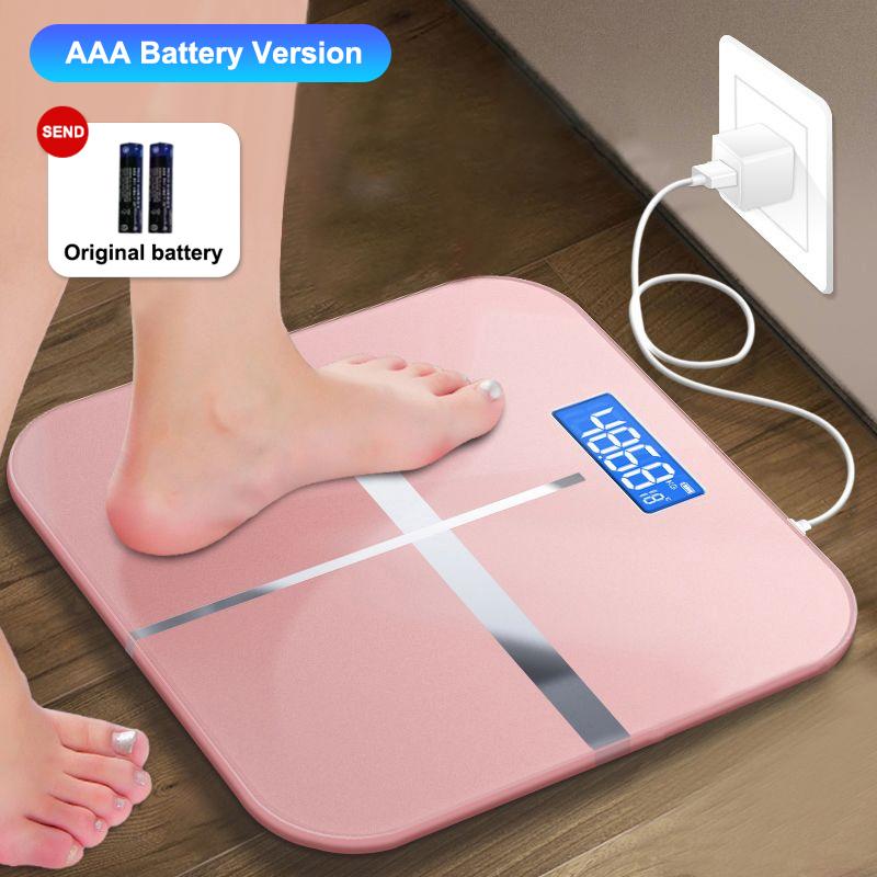 Умные цифровые весы для ванной комнаты Высокоточные измерения жира в организме ЖК-дисплей Элегантный дизайн Весы A3