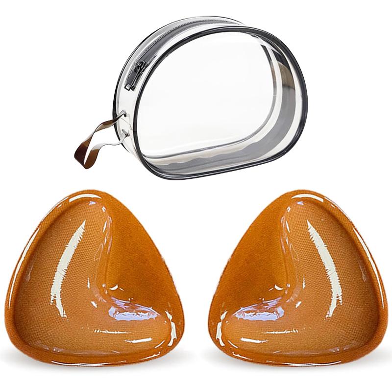 Double-Sided Sticky Bra Pads Women Summer Ultra Instant Push Up Bra Pads Reusable Padded Inserts Strapless Lift For Swimsuit