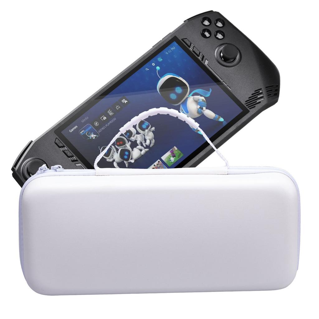 Case for MSI Claw, Travel Carrying Bag Cover for MSI Claw A1M Handheld Gaming, Hard Case with Game Card Slot & Mesh Pocket for MSI Claw Accessories