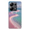 Phone Case - MANIACASE - Xiaomi Redmi Note 13 Pro 4G - Silicone - Flexible - Ocean and Paradise Sand