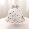 Spring 2026 Baby Girl Lace Bow Sun Hat