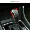 For Subaru Forester Impreza Legacy Carbon Fiber Look Gear Shift Lever Knob Cover
