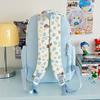 Schoolbag New High-value Japanese Ins Fresh and Sweet Polka Dot Contrasting Color Backpack Junior High School Students Lightweight Large-capacity 