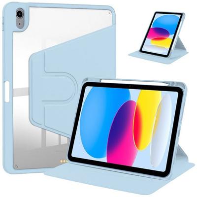 Stoßfeste Hülle - BOOLING - für iPad A16 (11") / iPad 10 2022 (10,9") - Drehbar - mit Stifthalter - Blau