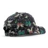 Women's Summer Sunscreen Butterfly Printed Hard Top Baseball Cap