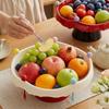 360° drehbare Obst-Wasserfilterschale Hohe Obstschale für den Hausgebrauch