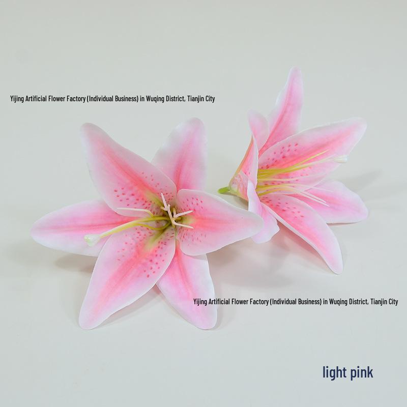 3D Silk Lily Hairpin & Headdress - Dance Prop & Floral Decoration