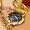 Ρολόι τσέπης Compass Vintage Chain Waist Clear Texture Ανακούφιση θέσης Δραστηριότητες εξωτερικού χώρου Υπαίθριες προμήθειες εξωτερικής πυξίδας