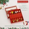 Christmas Cutlery Gift Set Stainless Steel Spoon Home Gift Spoon Set Gift Box Santa Claus Reindeer Coffee Spoon Dessert Spoon