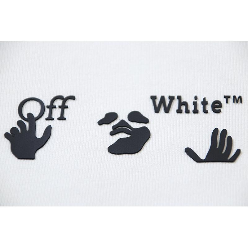 1016 Off-White Frühling/Sommer Neu OW Palmenbuchstabenmuster Bedruckte Lässige Lockere Shorts für Damen und Herren