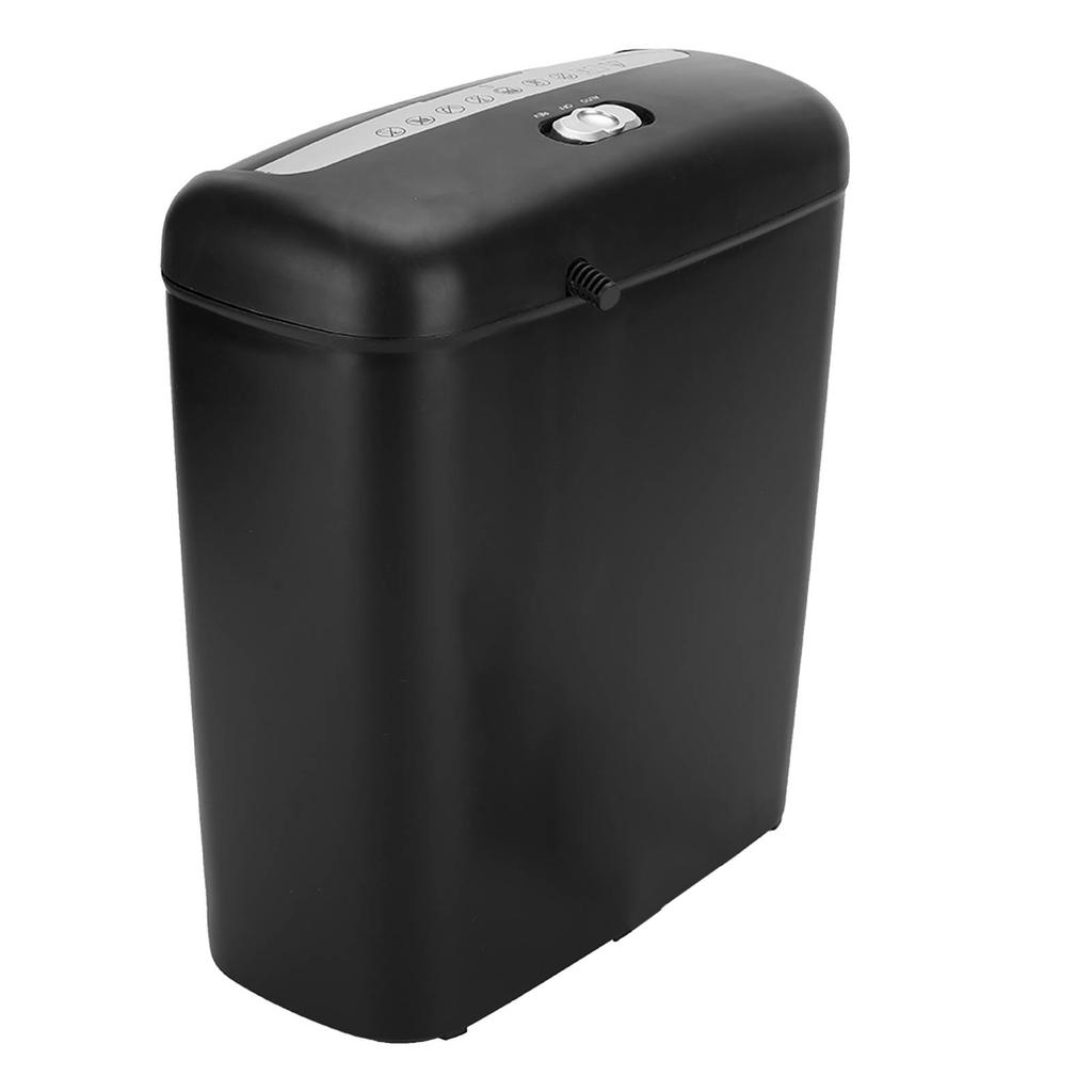 Home Office Electric Shredder for Paper and Credit Card Strip Cut Destroy  ‑