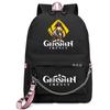 School Season Animation Student Schoolbag, Printed Peripheral Large-Capacity Backpack