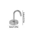 8/1pcs Stainless Steel Heavy Duty Hook Rustproof Wall Ceiling Hooks for Bathroom Kitchen Towel Coat Bucket Hanging Hangers Tools