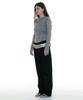 Partimento Women Bow Tie Ballerina Flats_Deep Gray (Type B)