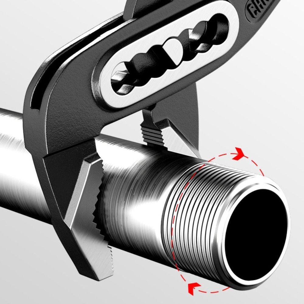 New High-carbon Steel Water Pipe Pliers Adjustable Heavy Duty Pipe Wrenches Opening Repair Tool Hand Tool Plumber