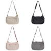 Urban Style Nylon Small Square Bag With Zipper Closure For Daily Use And Storage