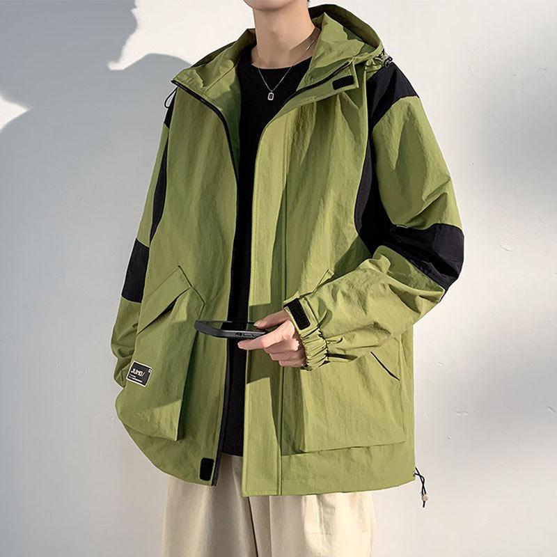 Jackets for Men In Spring and Autumn, Trendy, Versatile and Handsome Japanese Casual Jackets, Large Size Loose and Fat Men's Jackets