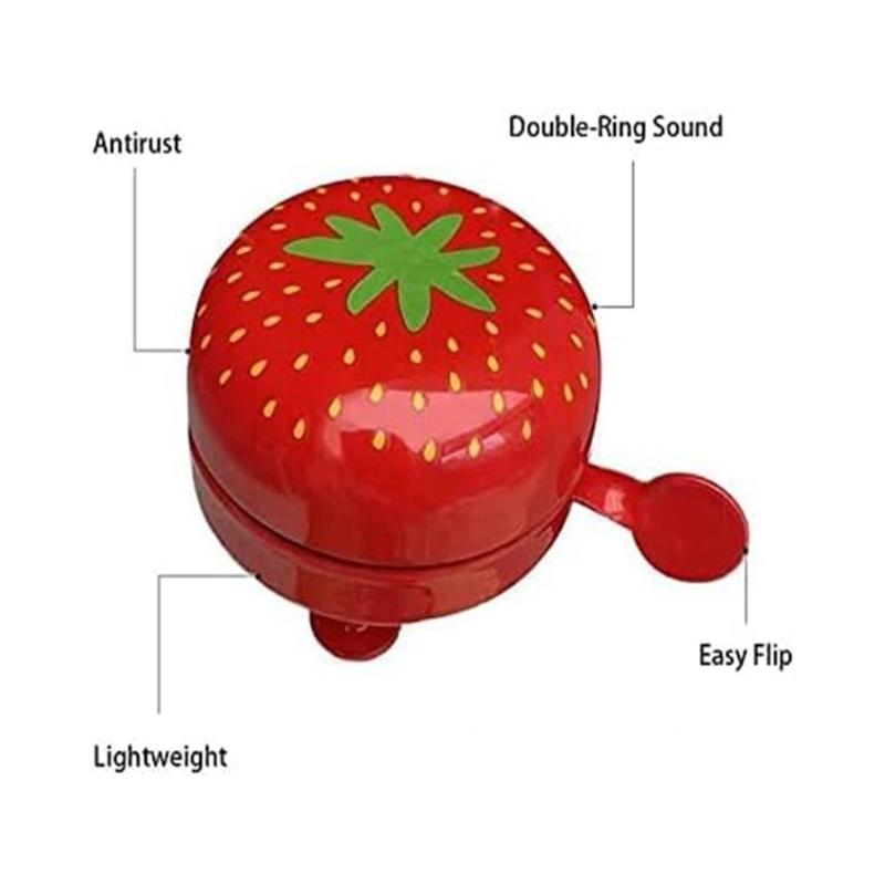 Tire Shape Bicycles Bells Producing Clear Audible Rings Waterproofed Construction Simple Mount On Handlebars For Safety
