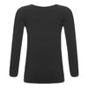 Autumn Winter Pullovers Shirt Kids Girls Thermal Long Sleeve Stretchy Thin Fleece Base Shirt