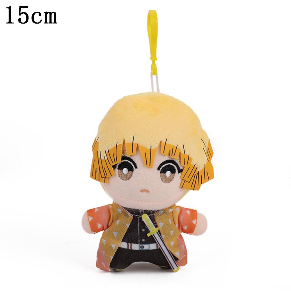 15Cm Japan Anime Demon Slayer Plush Toys Pendant Kamado Tanjirou Rengoku Shinjurou Agatsuma Zenitsu Tsuyuri Kanawo Tomioka Giyu