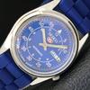 USED VINTAGE SEIKO 5 AUTOMATIC 7S26A JAPAN MENS BLUE COLOR DIAL WATCH A433431-2 R116-a433431