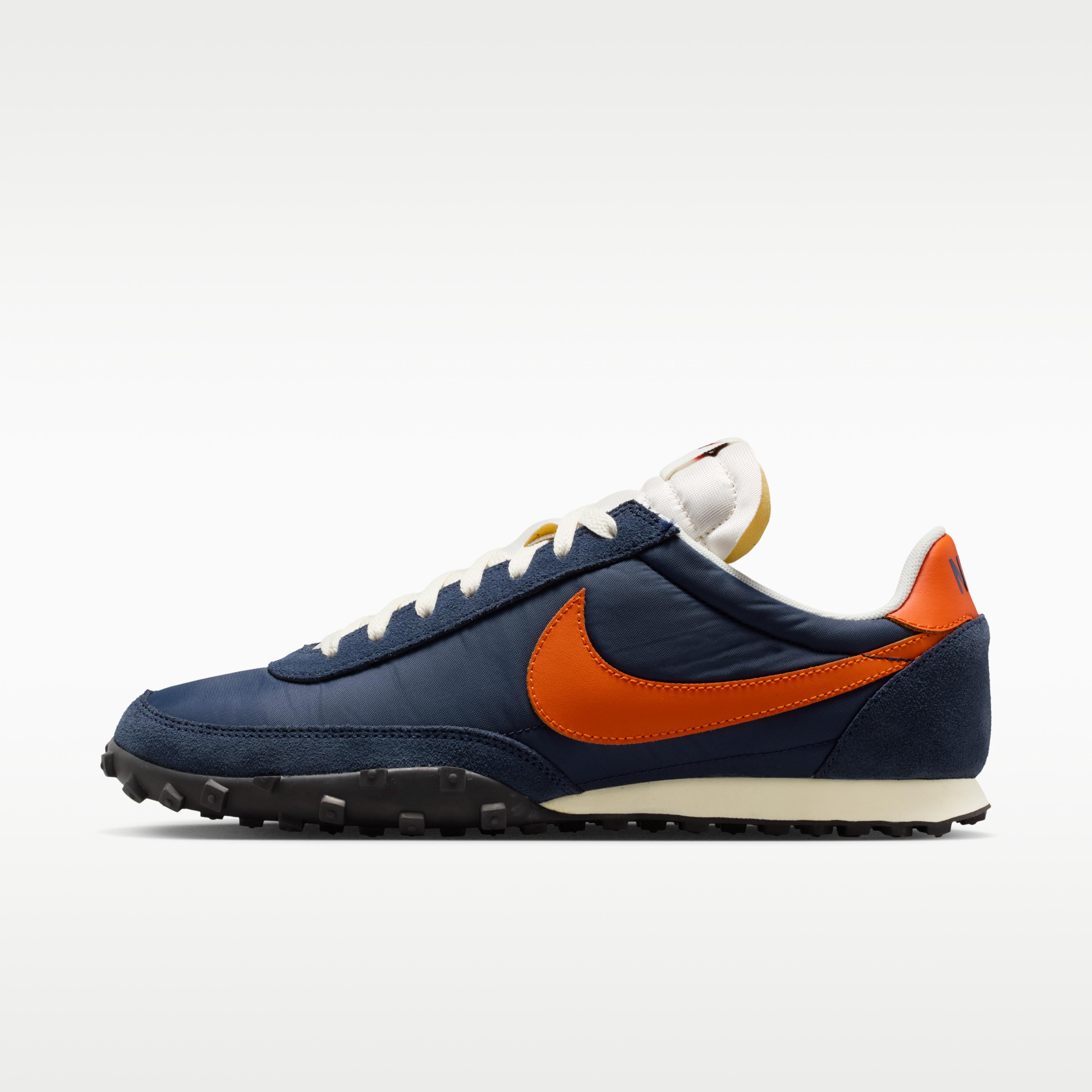 Nike Waffle Racer Midnight Navy Safety Orange 40.5