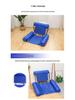 Inflatable Water Recliner & Hammock with Backrest - Foldable & Dual-Use Floating Bed