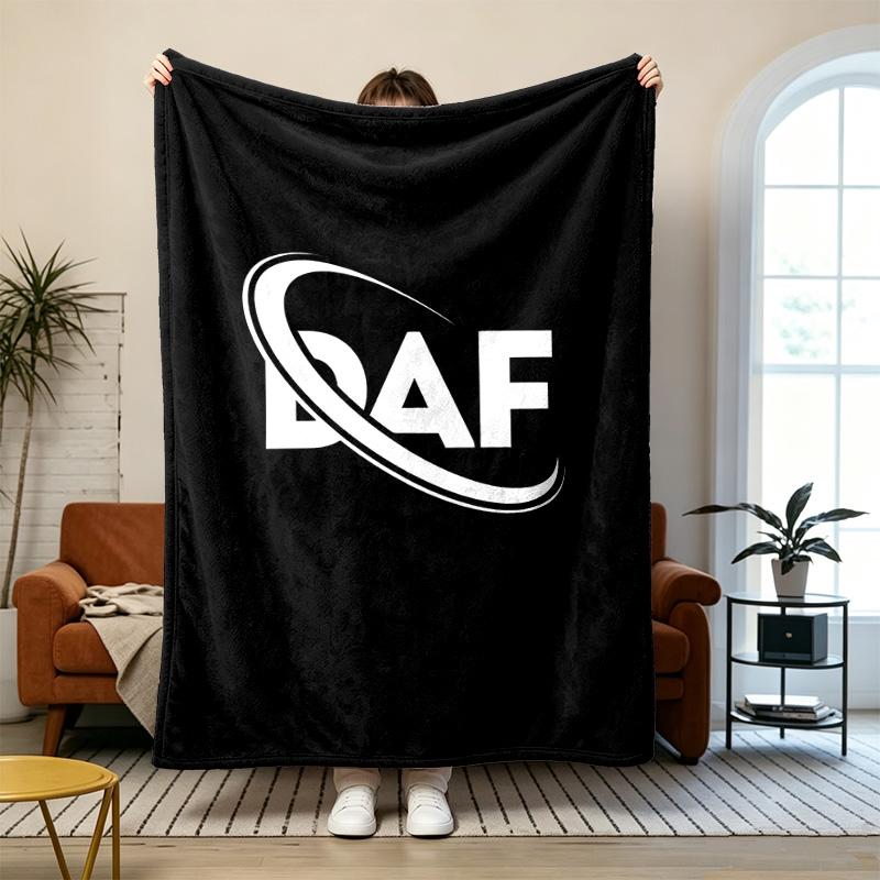 DAF Soft and Comfortable Flannel Suitable for Sofas Living Rooms Outdoor Camping Travel and Also Makes a Great Anniversary Gif