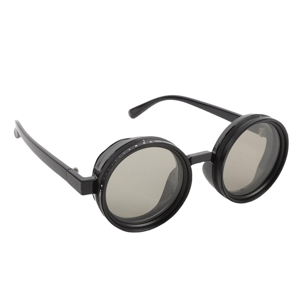 Adjustable Tint Sunglasses ND2 400 Filter 52MM Round Polarized Fishing Sunglasses for Men Women Outdoor Exploration