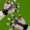 Impugnatura in silicone per allenamento ed esercizio Barella per esercizi con le dita Rinforzante per le mani Artrite Grip Trainer Impugnature per espansore con spazzola a mano