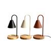Wachschmelzlampe Holz Dimmbar Kerzenwärmer Aromatherapie Ölbrenner Nachtlicht für Schlafzimmer Nachttisch Umgebungs Schreibtischlampe