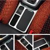 For Volkswagen VW Tiguan 2009 2010 2011 2012 2013 2014 2015 ABS Chrome Front Console Water Cup Holder Frame Cover Trims Sticker