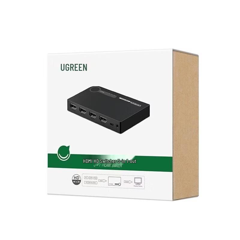 Ugreen 3-Port 4K HDMI Umschalter