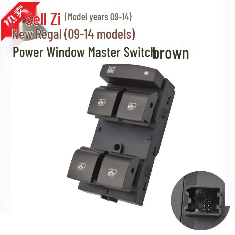 Power Window Switch for Buick Excelle GT, New Regal, Chevrolet Cruze, Encore Custom