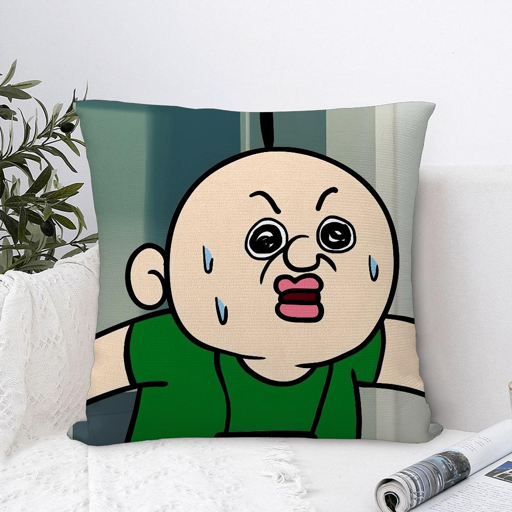Bbangbbangs Diary Cartoon Pillow Case Sofa Decorative Home Double-sided Print Plush Throw Pillow Covers Cushion Decor Cover