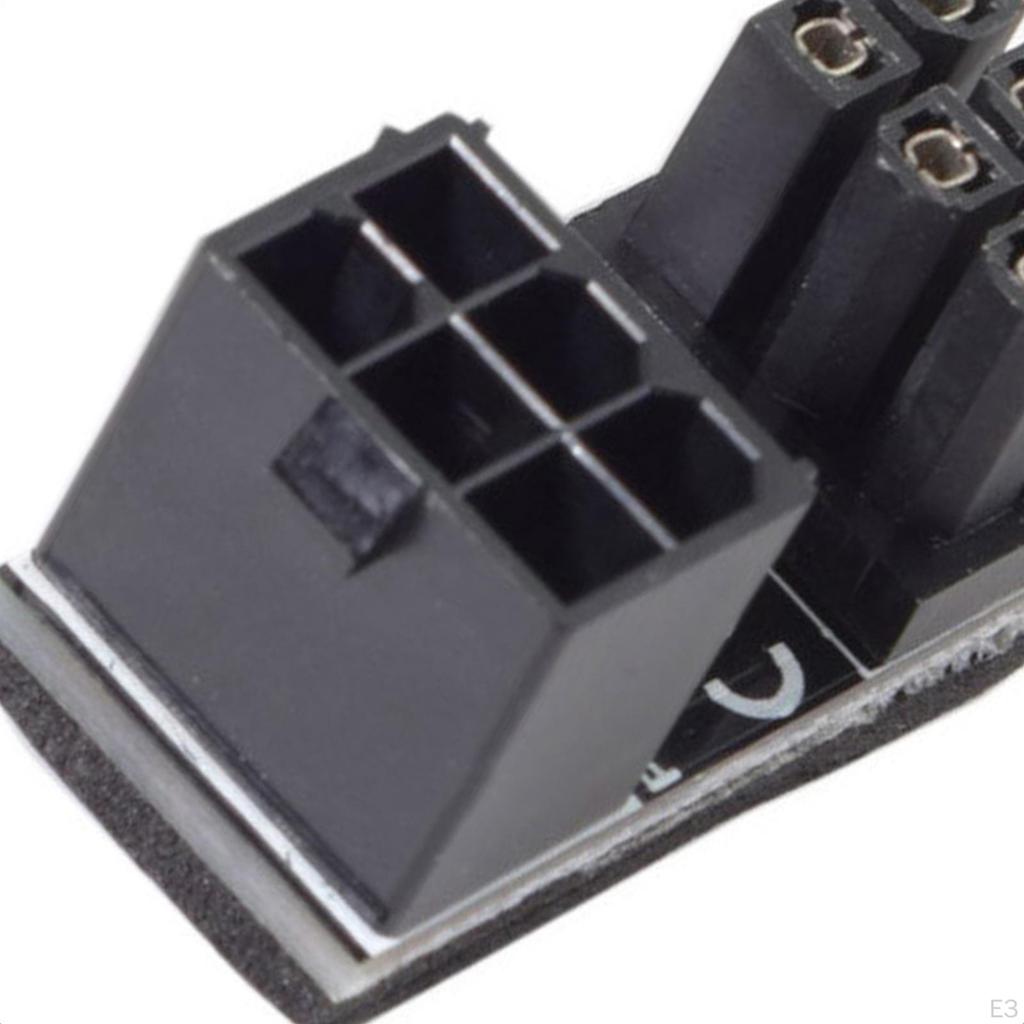 2 Piece GPU Angle Power Adapter Set for Desktop Graphics Cards