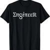 ENGINEER Tshirt Gift Spelled Out In Symbols Engineering T-Shirt