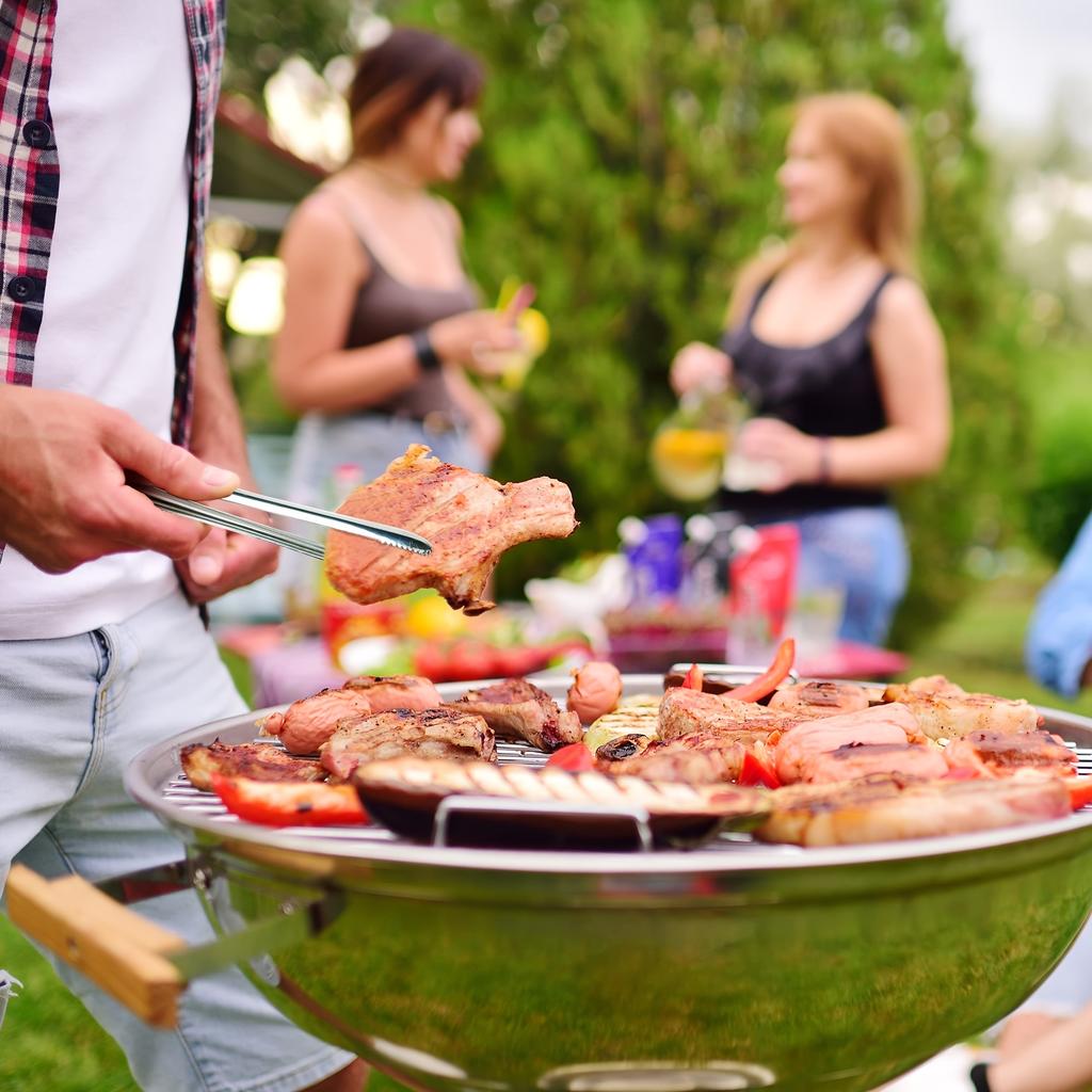 Grillklype Matklype Rustfritt Stål Grillklype Multifunksjonell Kjøkken Rustbestandig Serveringsklype Camping Grillutstyr