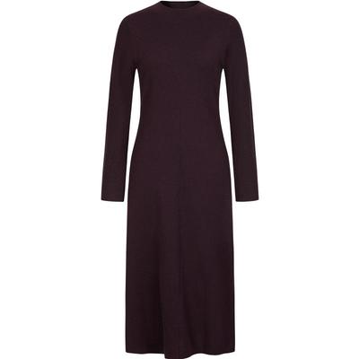 JIU ZI Anna K Elegantes Wollmisch-Strickkleid mit halbem Stehkragen