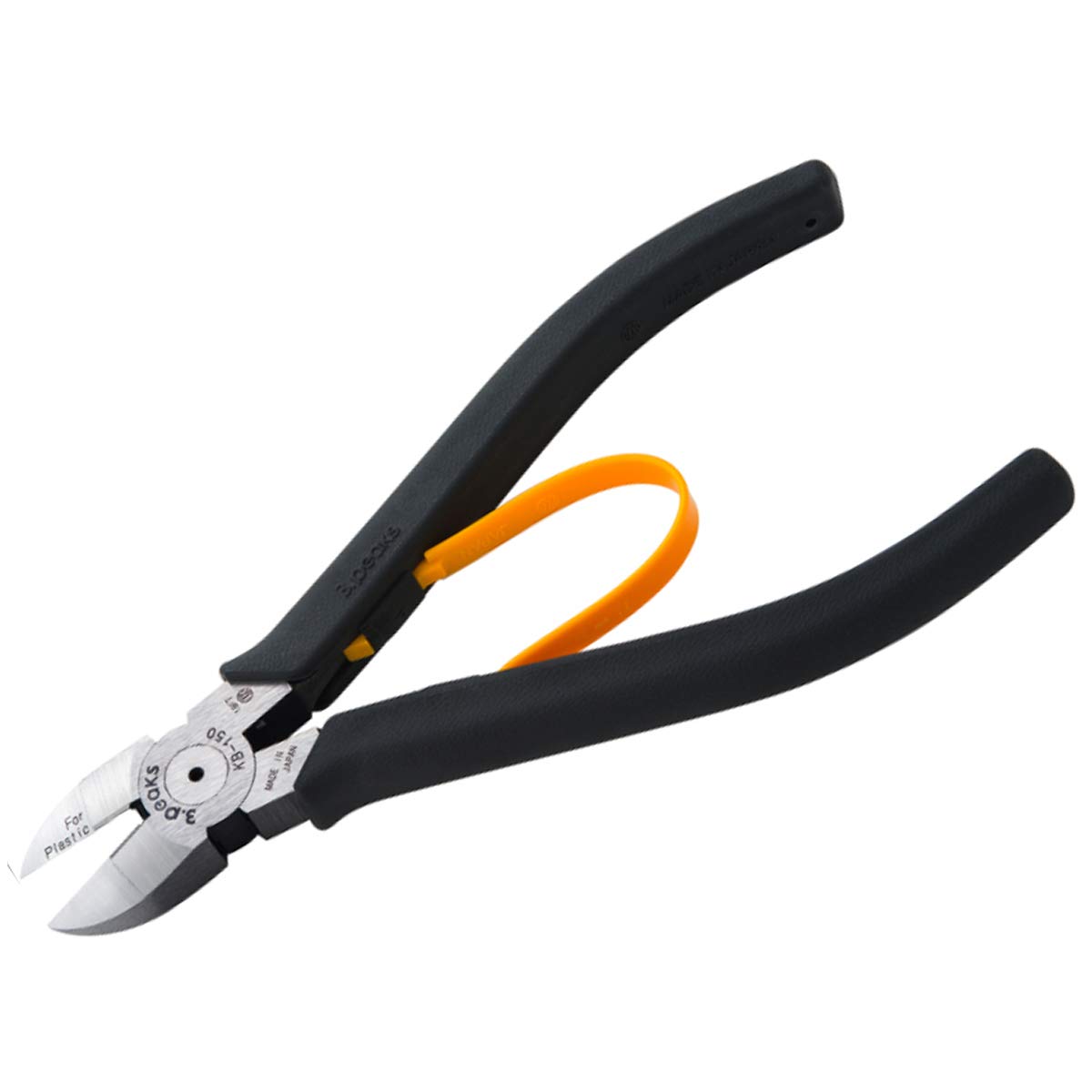 

Three Peaks Giken Cable Tie Depth Height Width KB-150S 2-Way Nippers, 150mm, Body 0.95cm, Body 16.4cm, Body 5.2cm чёрный